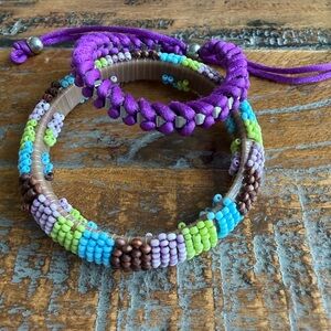 Colorful Beaded Bracelet Set